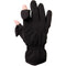 Freehands Men's Stretch Thinsulate Gloves (X-Large, Black)