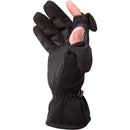 Freehands Men's Stretch Thinsulate Gloves (Medium, Black)