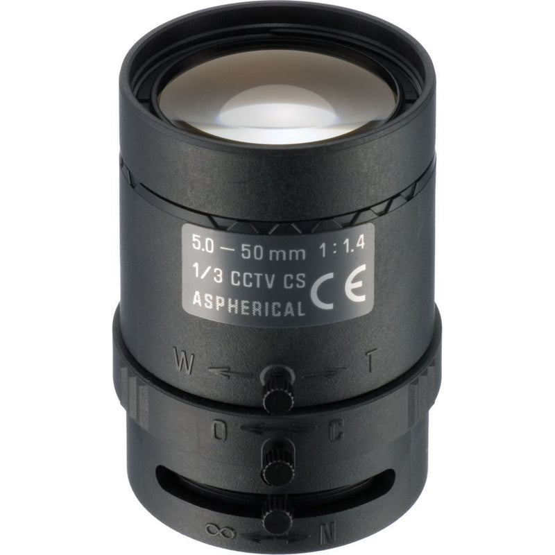 Tamron 13VM550ASII CCTV Lens (5-50mm, f/1.4)