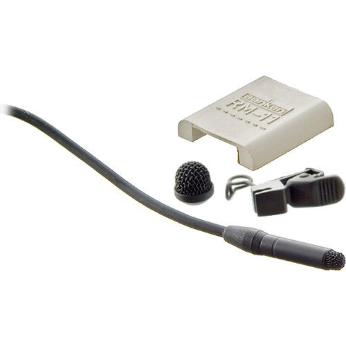 Sanken COS-11D Omni Lavalier Mic, Normal Sens, Unterminated Pigtail/No Connector for Digital Transmitter (No Accessories, Black)