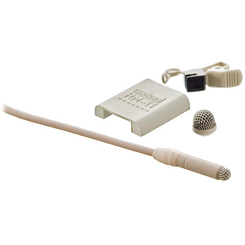 Sanken COS-11D Omni Lavalier Mic, Normal Sens, Unterminated Pigtail/No Connector for Digital Transmitter (No Accessories, White)