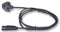 PRO ELEC PE00032 Mains Power Cord, Mains Plug, UK, IEC 60320 C13, 6.56 ft, 2 m, Black