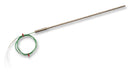 LABFACILITY MA-ISK-S30-100-P1-2.0-C2-T Thermocouple, Mineral Insulated, 3x100mm, K, -100 &deg;C, +1100 &deg;C, Stainless Steel, 2 m, MA-ISK Series
