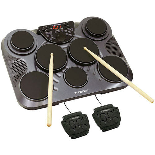 Pyle Pro PTED01 Electronic Table Top Drum Kit