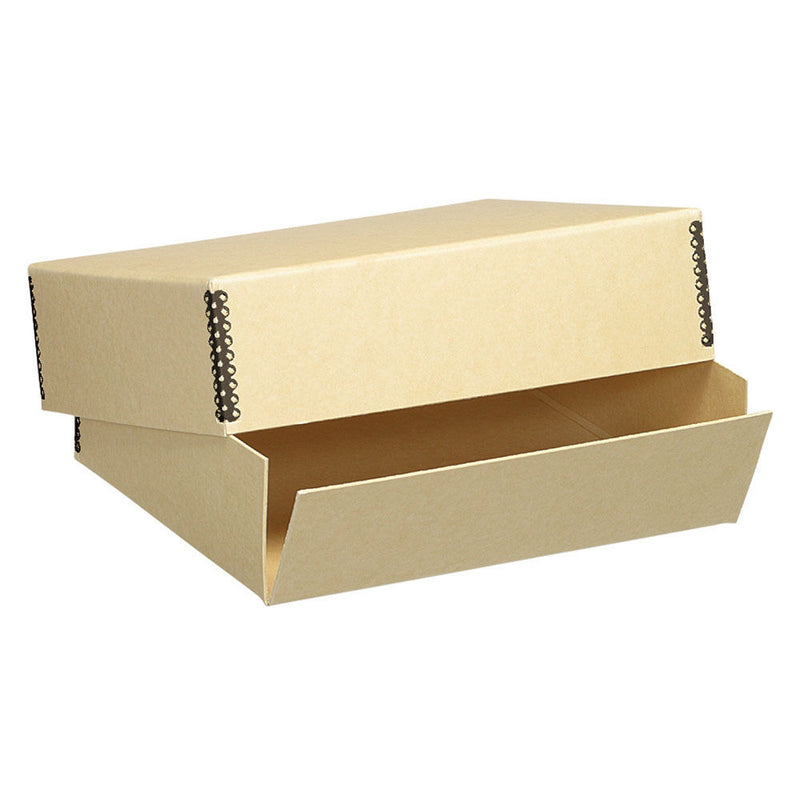 Lineco Drop-Front Archival Box (14.5 x 18.5 x 3", Tan)