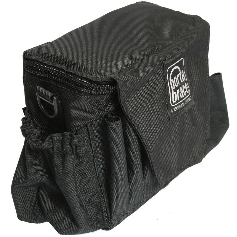 Porta Brace ACB-3B Assistant Camera Pouch with Belt (Large, Midnight Black)