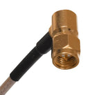 Johnson - Cinch Connectivity 415-0032-MM750 RF / Coaxial Cable Assembly SMA Right Angle Plug RG316 50 ohm 29.53 "