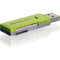 IOGEAR SD/microSD/MMC Card Reader/Writer (Green)