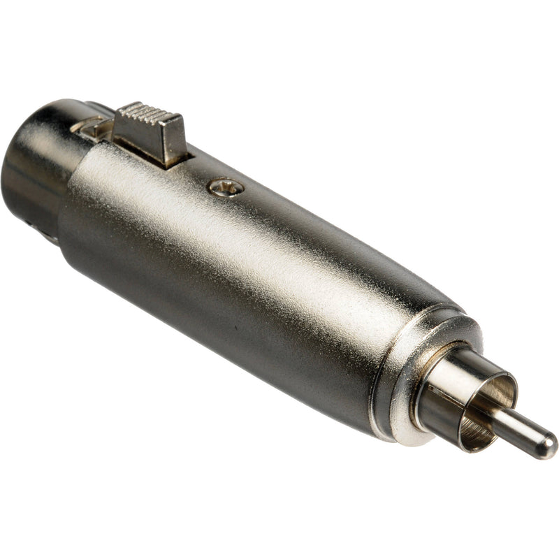 Comprehensive PP-XLRJ Male RCA to Female 3-Pin XLR Adapter
