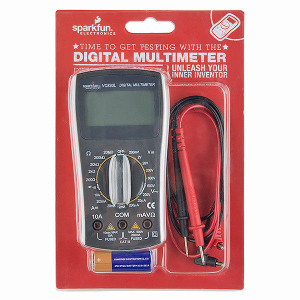 Tanotis - SparkFun Digital Multimeter - Basic Instruments - 5