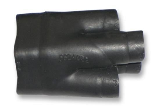 RAYCHEM - TE CONNECTIVITY 562A011-25-0 Heat Shrink Boot, Moulded, 1 to 4 Transition, 0.519 ", 13.2 mm, Black