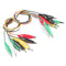 Tanotis - SparkFun Alligator Test Leads - Multicolored (10 Pack) Hook Up, Wire - 1