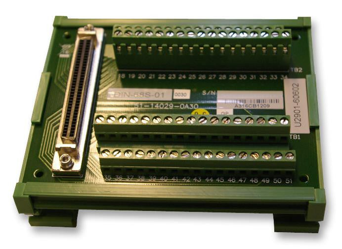 KEYSIGHT TECHNOLOGIES U2901A Terminal Block and SCSI-II 68 Pin Connector with 1 Meter Cable for U2300A and U2500A DAQ System