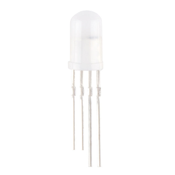 Tanotis - SparkFun LED - RGB Addressable, PTH, 5mm Diffused (5 Pack) Other - 3