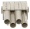 Multicomp PRO MP009498 Heavy Duty Connector MP-HM Inserts Module 4 Contacts Receptacle