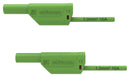 Schutzinger DI VSFK 8500 / 1 200 GN DI Vsfk GN Test Patch Lead Banana&nbsp; 4mm Stackable Banana Plug Shrouded