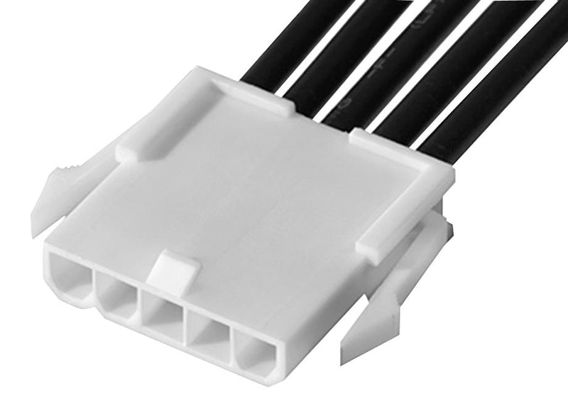 Molex 215320-2051 Cable Assembly Mini-Fit Jr. Receptacle to 5 Ways 4.2 mm 1 Row 150