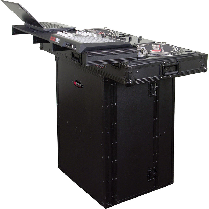 Odyssey FZF2636BL Black Label Series Foldout DJ Stand