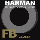 HARMAN technology Direct Positive Fiber Based (FB) Paper (Glossy, 16 x 20", 10 Sheets)