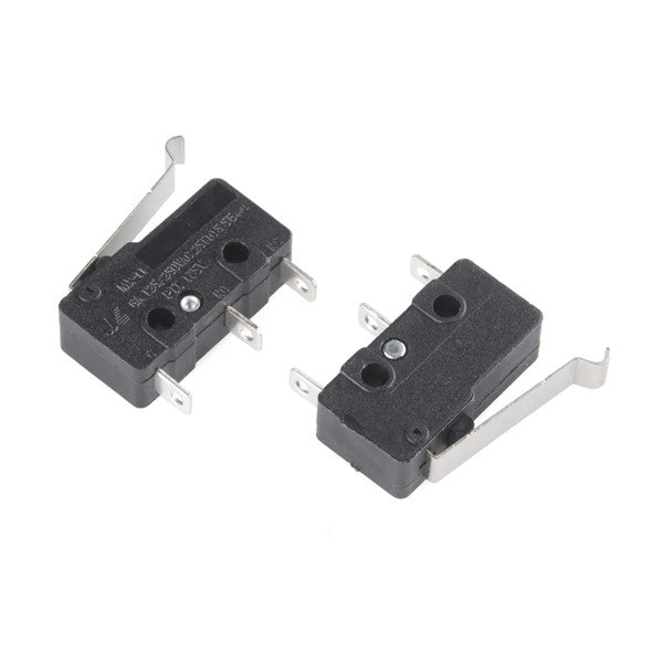 Tanotis - SparkFun Mini Microswitch - SPDT (Offset Lever, 2-Pack) Buttons/Switches - 1