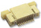 AMP - TE CONNECTIVITY 1-1734839-0 FFC / FPC Board Connector, 0.5 mm, 10 Contacts, Receptacle, FPC Series, Surface Mount, Top