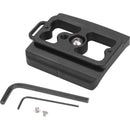 Kirk PZ-143 Camera Plate for Nikon D7000 With MB-D11 Battery Grip