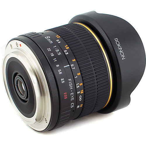 Rokinon 8mm Ultra Wide Angle f/3.5 Fisheye Lens for Canon EF Mount