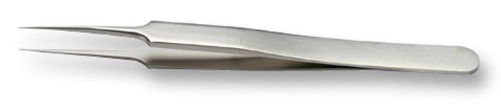 IDEAL-TEK 5 SA Tweezer, Precision, 110 mm, Stainless Steel Body, Stainless Steel Tip