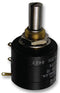 ETI SYSTEMS MW22B-5-5K Rotary Potentiometer, Wirewound, 5 kohm, 1 W, &plusmn; 5%, MW22B Series, 5 Turns, Linear