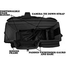 Porta Brace CC-HD20R Rolling Quick Draw Case (Black)