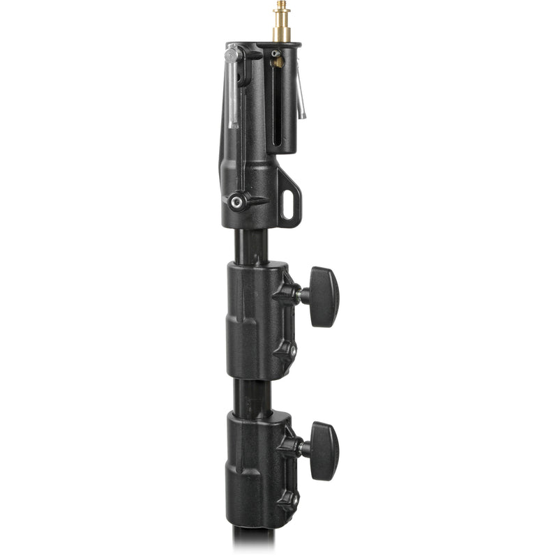 Manfrotto 126BSU Heavy Duty Steel Cine Stand, Black - 11' (3.3m)