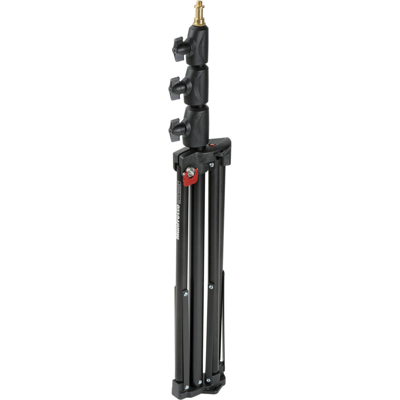 Manfrotto Alu Mini Compact Air-Cushioned Stand (Black, 7')