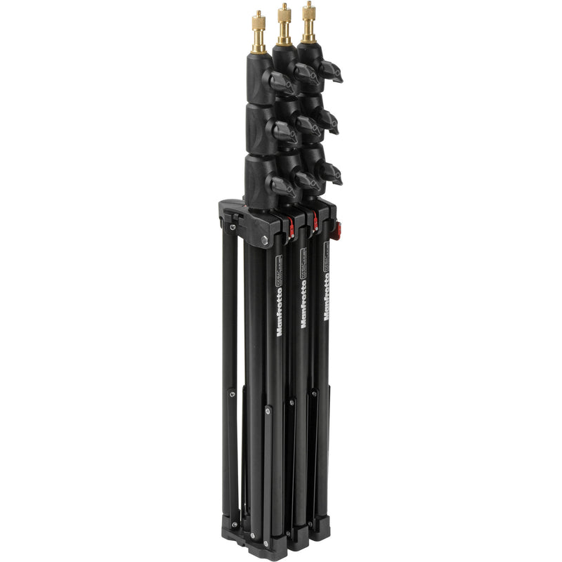Manfrotto Alu Mini Compact Air-Cushioned Stand (Black, 7')