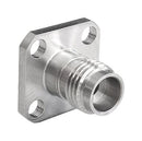 Bulgin Limited RFSSMAA4JAACFEC RF / Coaxial Connector Ssma Straight Flanged Jack Solder 50 ohm Beryllium Copper