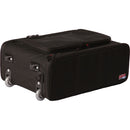 Gator Cases 3U Lightweight Rolling Rack Bag (Black)