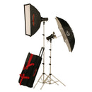 Photogenic StudioMax III Monolight Kit (120V AC/12V DC)