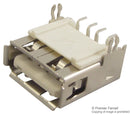 AMPHENOL FCI 87583-2010BLF USB Connector, USB Type A, USB 2.0, Receptacle, 4 Ways, Surface Mount, Right Angle