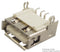 AMPHENOL FCI 87583-2010BLF USB Connector, USB Type A, USB 2.0, Receptacle, 4 Ways, Surface Mount, Right Angle