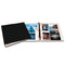 Print File 1.5" D-Ring Oversized Album with Slipcase (12.5 x 12.1 x 2.25", Black)