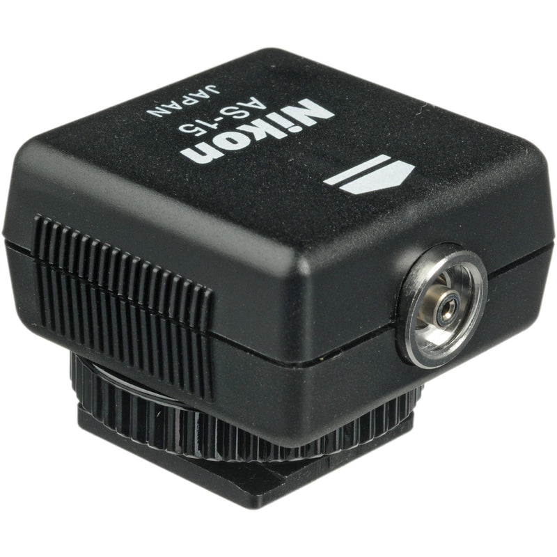 Nikon AS-15 Sync Terminal Adapter (Hot Shoe to PC)