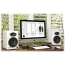 Audioengine A5+ 2-Way Bookshelf Speakers (Hi-Gloss White, Pair)