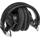 Sony MDR-7506 Headphones With Deep Earpads and Carrying Case Kit
