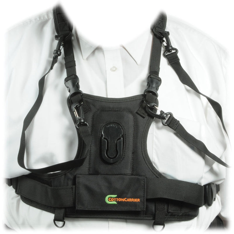 Cotton Carrier Steady Shot with Camera Vest (Black)