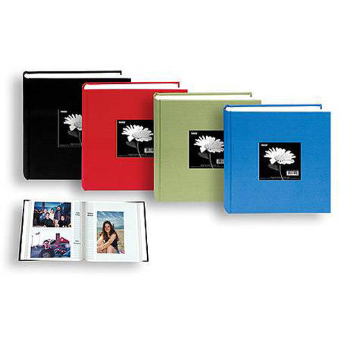 Pioneer Photo Albums DA-257CBF Fabric Frame Bi-Directional Memo Album (Deep Black)