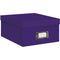 Pioneer Photo Albums BCD-1S/BP Photo CD/DVD Storage Box (Bright Purple)
