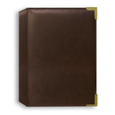 Pioneer Photo Albums TS246-BN Oxford Brass Corner Photo Album (Brown)