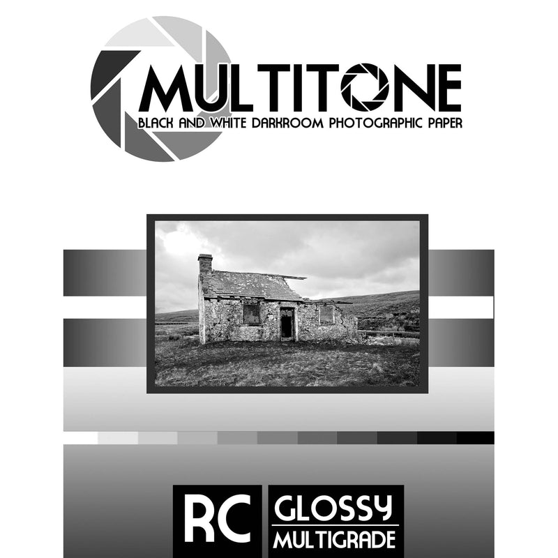 MultiTone Black & White RC Paper (Glossy, 8 x 10", 250 Sheets)