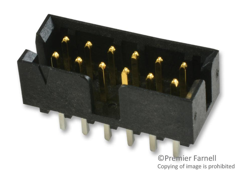 Molex 87831-1241 Pin Header Wire-to-Board 2 mm Rows 12 Contacts Through Hole Straight