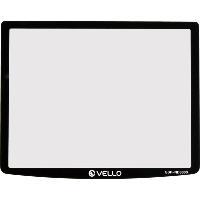Vello Glass LCD Screen Protector for Nikon D300S