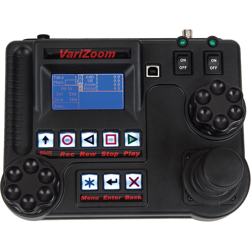 VariZoom Cinema Pro Jr (Advanced Controller, Power Supply, Hard Travel Case)